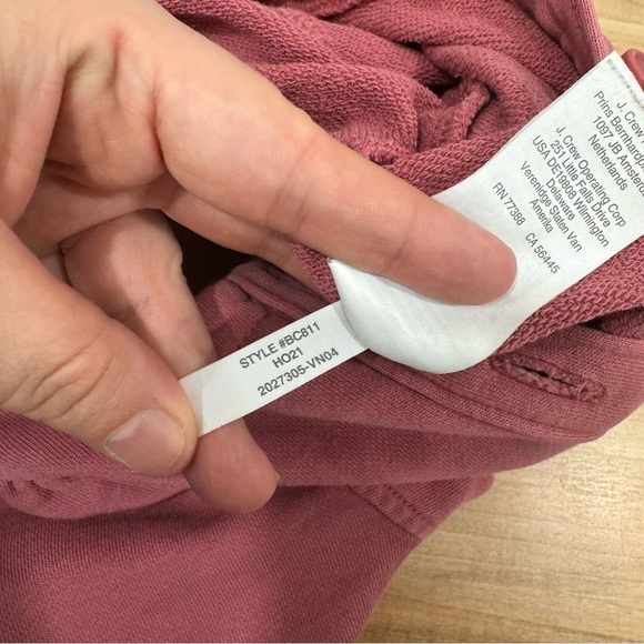 Crewcuts Girls’ French Terry Jumpsuit Pink Size 5 - Picture 7 of 8